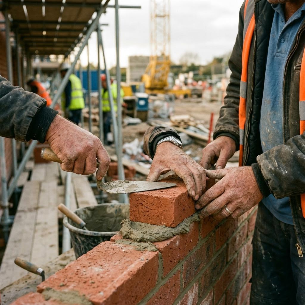 Building works work in progress