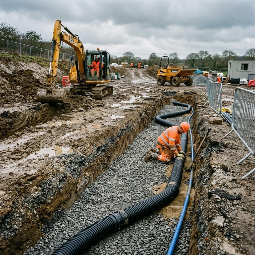 Groundworks work in progress